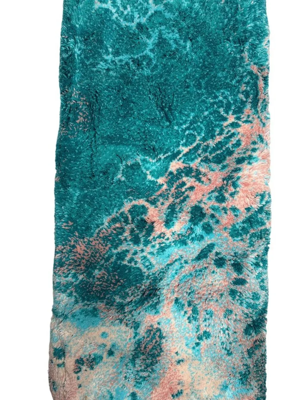 NWT Abyss & Habidecor Corse Bath Rug Turquoise Multi Size 27x47